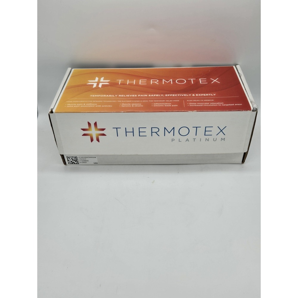 Thermotex Platinum Far Infrared Heat Therapy Wrap Heating Pad TTS PLATINUM NEW